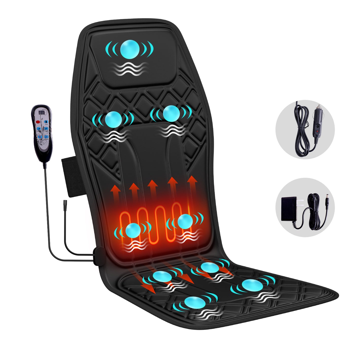 "Win the 2025 New Model Massage Cushion – Neck & Back Kneading with Heat, 9 Intensity Levels, 9 Modes, and Timer Settings! Exclusive Giveaway Only!"
