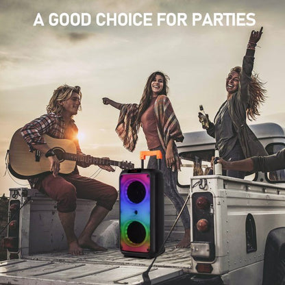 40W Portable LED Bluetooth Party Speaker (with Remote)