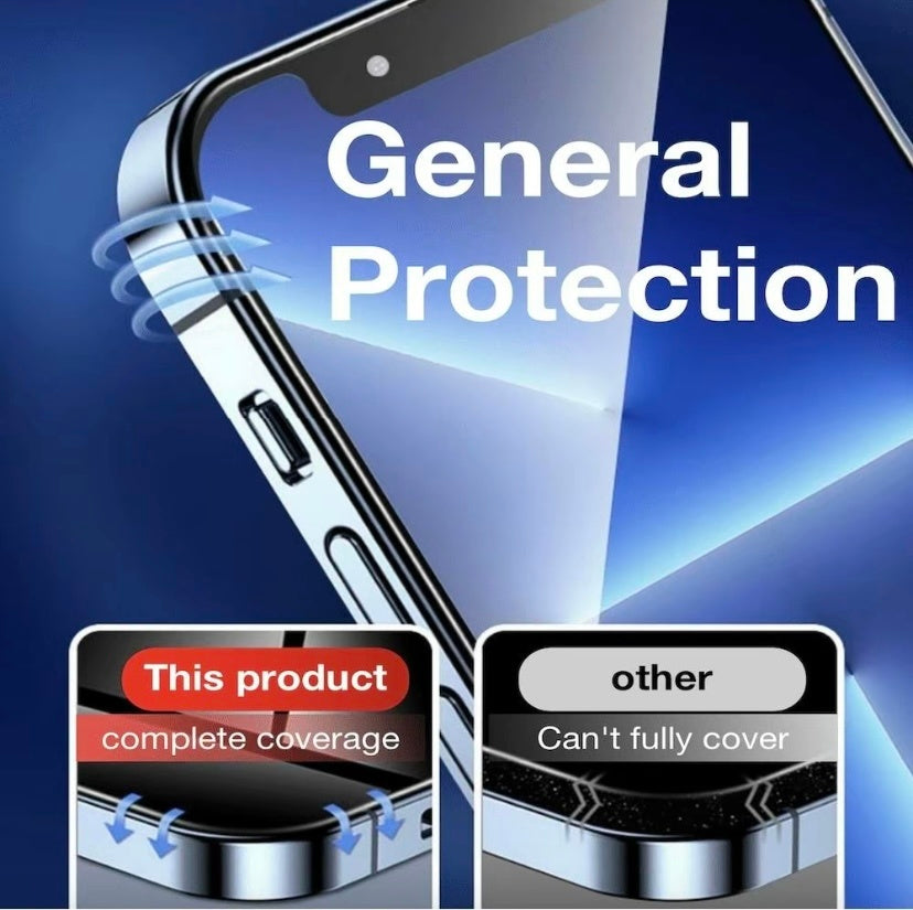 “Matte Glass Screen Protector 2-Pack for iPhone 14/15 – Anti-Glare & Shatterproof”