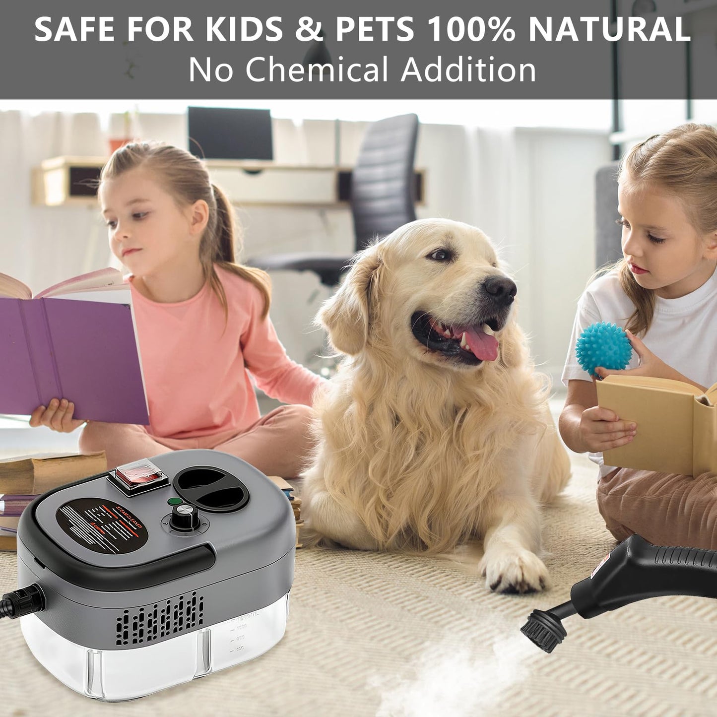 Win a Handheld 2500W Steam Cleaner | 12-in-1 Steamer for Home & Car Cleaning - ONLY AVAILABLE FOR GIVEAWAYS