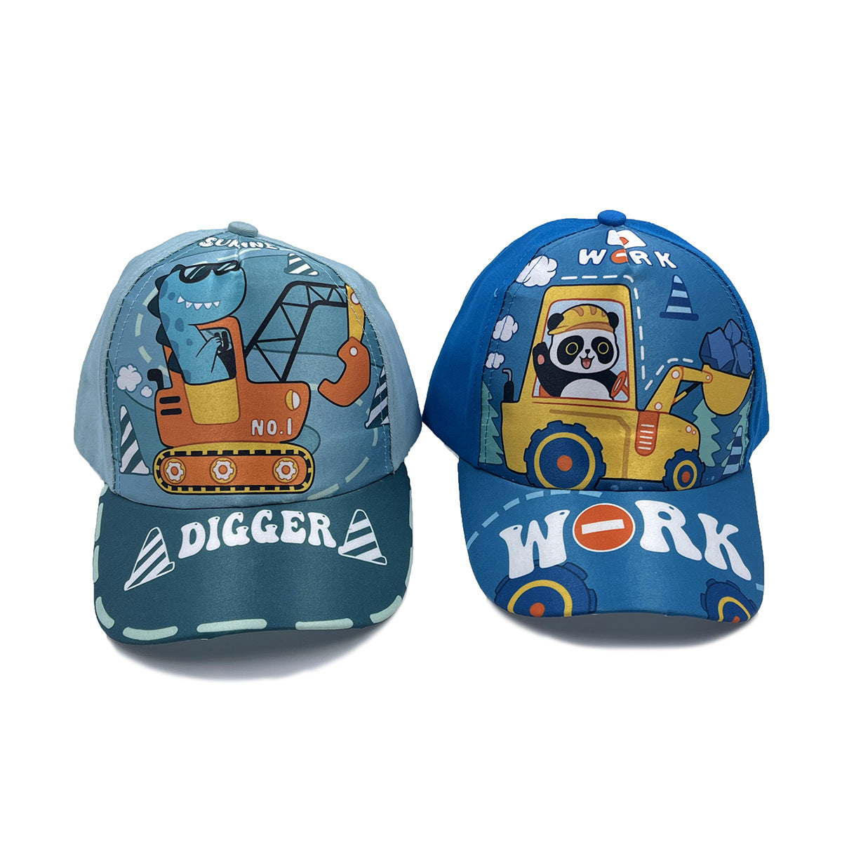 Children’s Excavator Baseball Cap – Cool Cartoon Style | Save 20% Today!