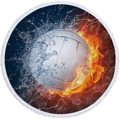 Beach-Ready Round Towel – Vibrant Prints & Quick-Dry Comfort | Save 10% Today!