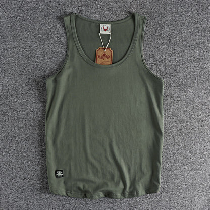 Men’s Summer Slim-Fit Cotton Tank Top | Save 20% Today!