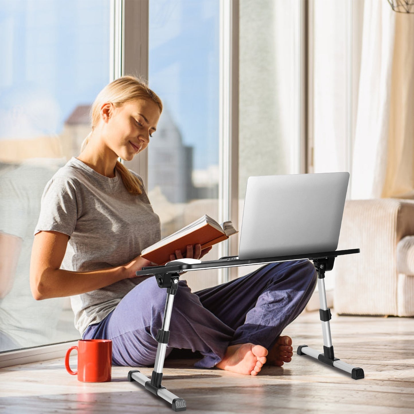 Premium Adjustable Laptop Stand – Large & Compact Sizes