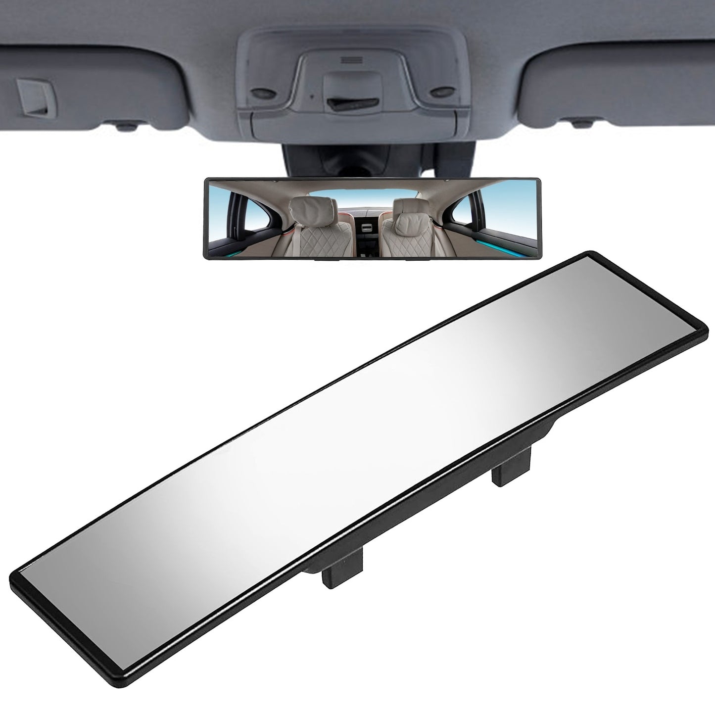 11.4” Clip-On Interior Rearview Mirror – Curved Design - SAVE $80
