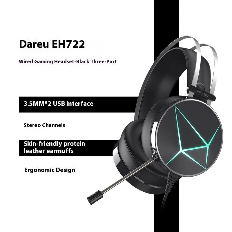 Pro Gaming Wired Headset with Noise Cancelling Microphone