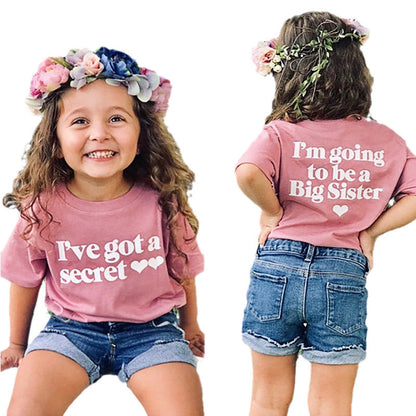 Girls Casual Heart & Letter Print Tee – Cute, comfy, and perfect for summer days. Save 30% today!