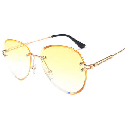 Luxury Rimless Sunglasses – Save 20% Today!