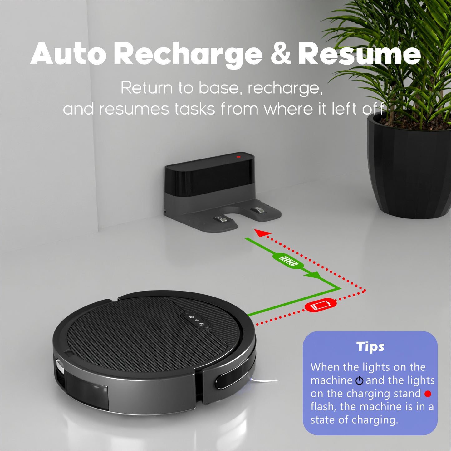 3-in-1 Robot Vacuum & Mop - SAVES $92