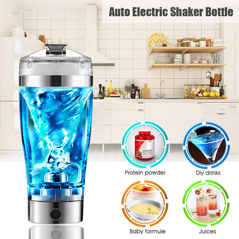 Win a Rechargeable Electric Shaker Bottle – Protein, Milk & Coffee Blender - AVAILABLE FOR GIVEAWAY ONLY