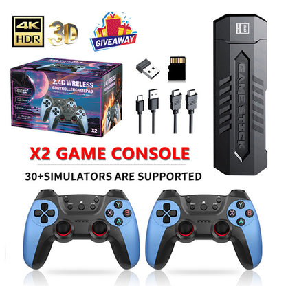 X2 4K Dual Wireless Gaming System Blue Edition