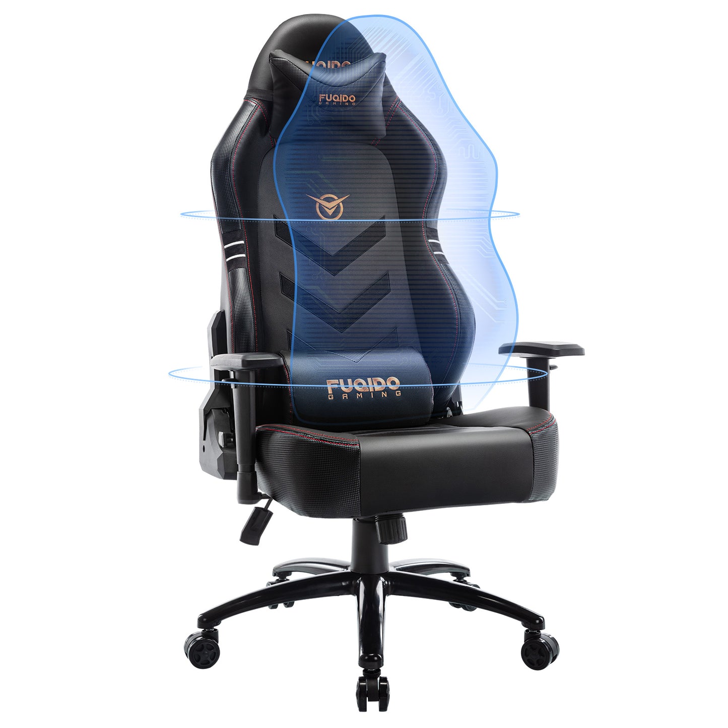 350lbs Racing Gaming Chair – Tall Ergonomic Computer Seat