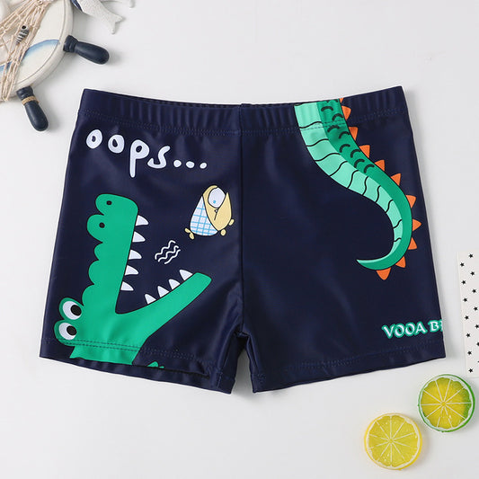 Boys’ Cartoon Print Two-Piece Swimsuit – Save 30% Today!