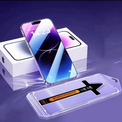 “Matte Glass Screen Protector 2-Pack for iPhone 14/15 – Anti-Glare & Shatterproof”