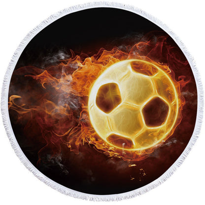 Beach-Ready Round Towel – Vibrant Prints & Quick-Dry Comfort | Save 10% Today!