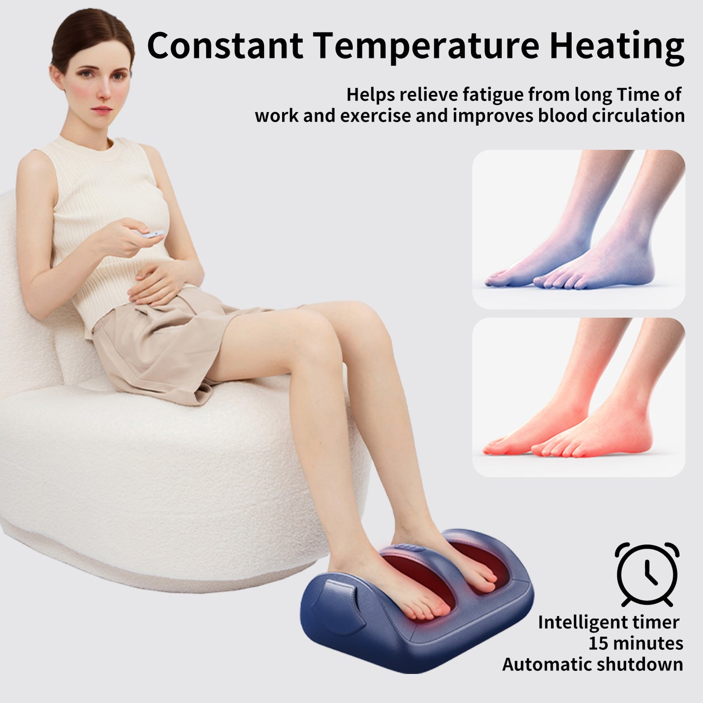 "Win an Intelligent 3D Foot Massager – Heated, Low-Noise, and Perfect for Home or Office Relaxation! Exclusive Giveaway Only!"