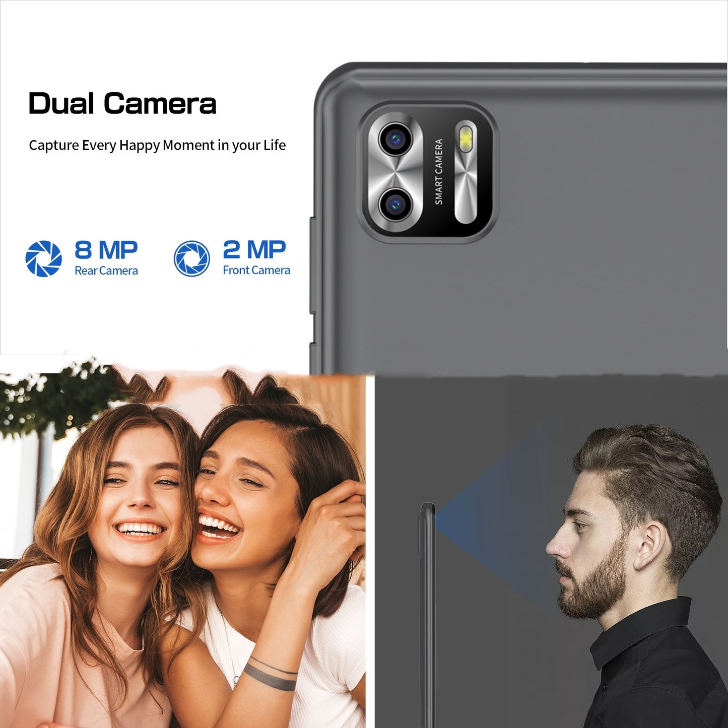 8" Android 13 Octa-Core Tablet (64GB)