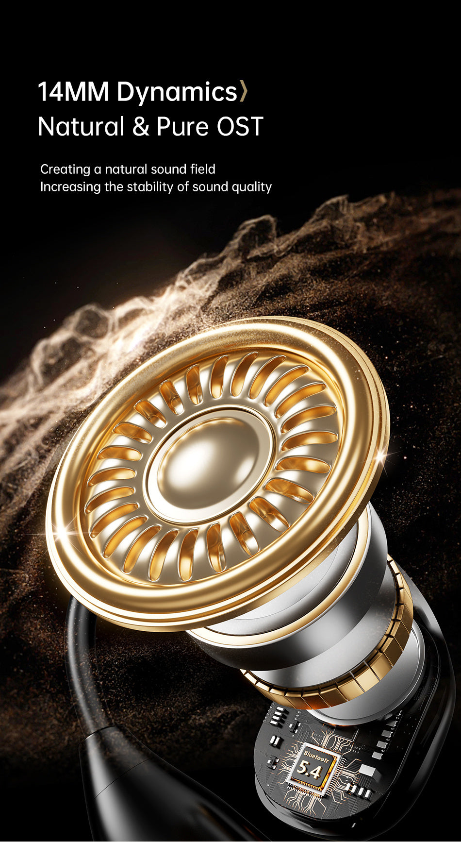 AWEI Open-Ear Bluetooth Headset