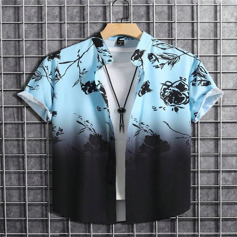 Men’s 3D Printed Hawaiian Beach Shirt – Vibrant Summer Short Sleeve Style | Save 20% Today!