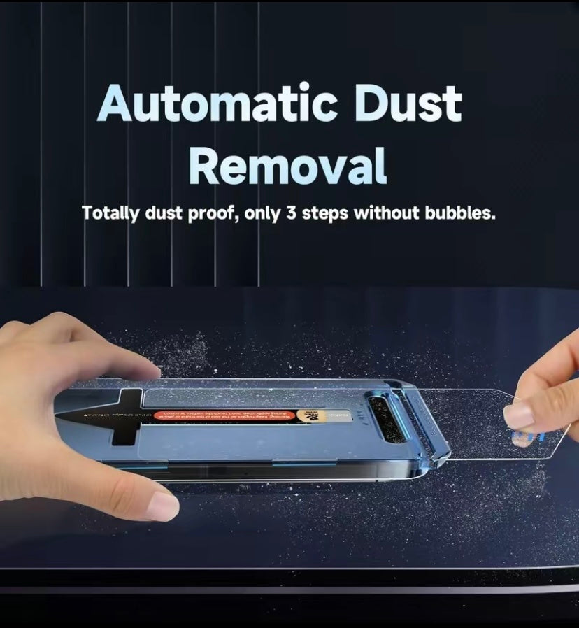 “Matte Glass Screen Protector 2-Pack for iPhone 14/15 – Anti-Glare & Shatterproof”