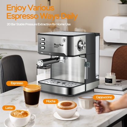 Professional Espresso Maker with Milk Frother - SAVE $291