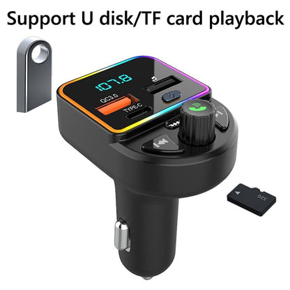 Car FM Transmitter Car Bluetooth