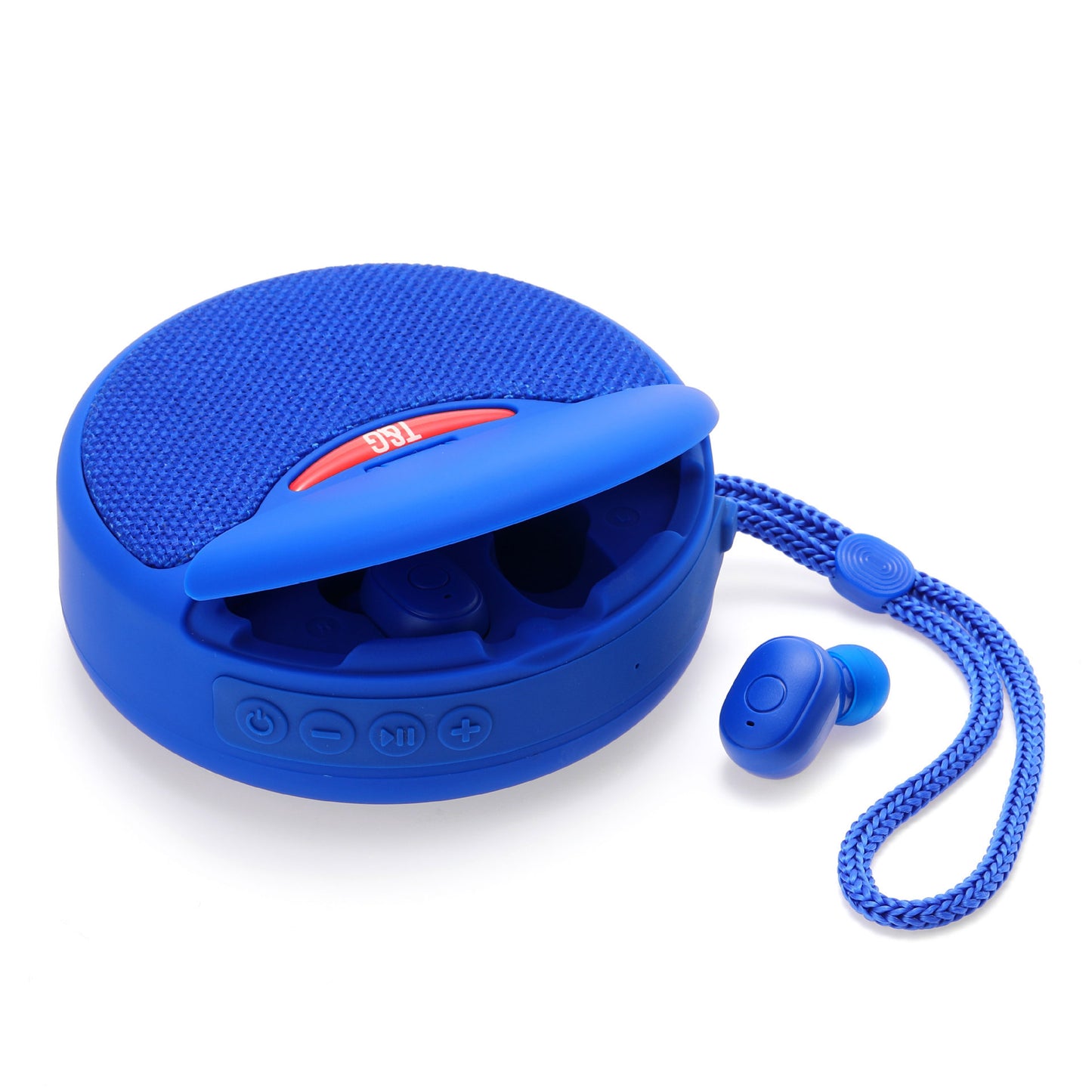Outdoor Portable Bluetooth Speaker with 3D Stereo & FM