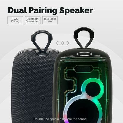 Wireless Bluetooth Speaker – Long Battery Life & Portable Design