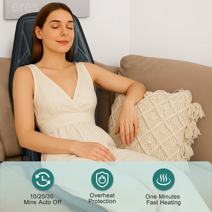 "Win the 2025 New Model Massage Cushion – Neck & Back Kneading with Heat, 9 Intensity Levels, 9 Modes, and Timer Settings! Exclusive Giveaway Only!"