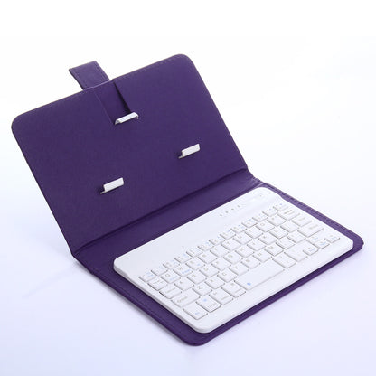 Slim Leather Phone Case with Bluetooth Keyboard
