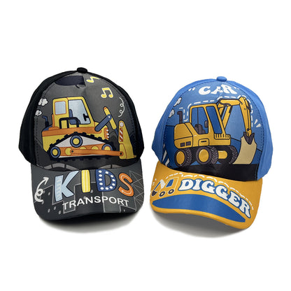 Children’s Excavator Baseball Cap – Cool Cartoon Style | Save 20% Today!