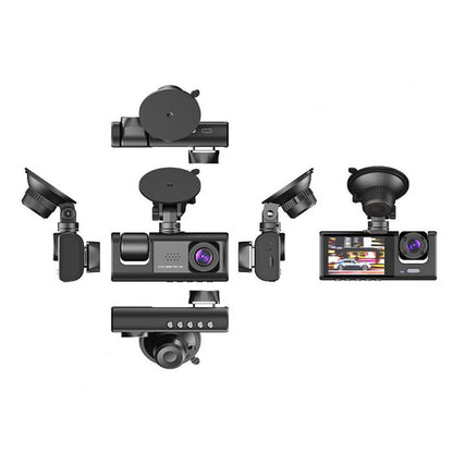 Win a 1080P Dual-Lens Car Dash Cam! Front and rear camera video recorder with G-sensor – exclusive giveaway prize only!