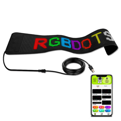 LED Flexible Phone Display – Create Your Own Scrolling Messages