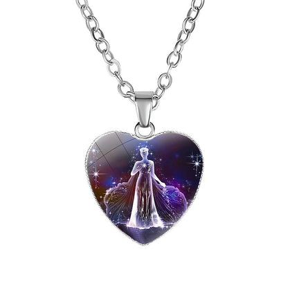 Celestial Heart Zodiac Necklace | Save 10% Today