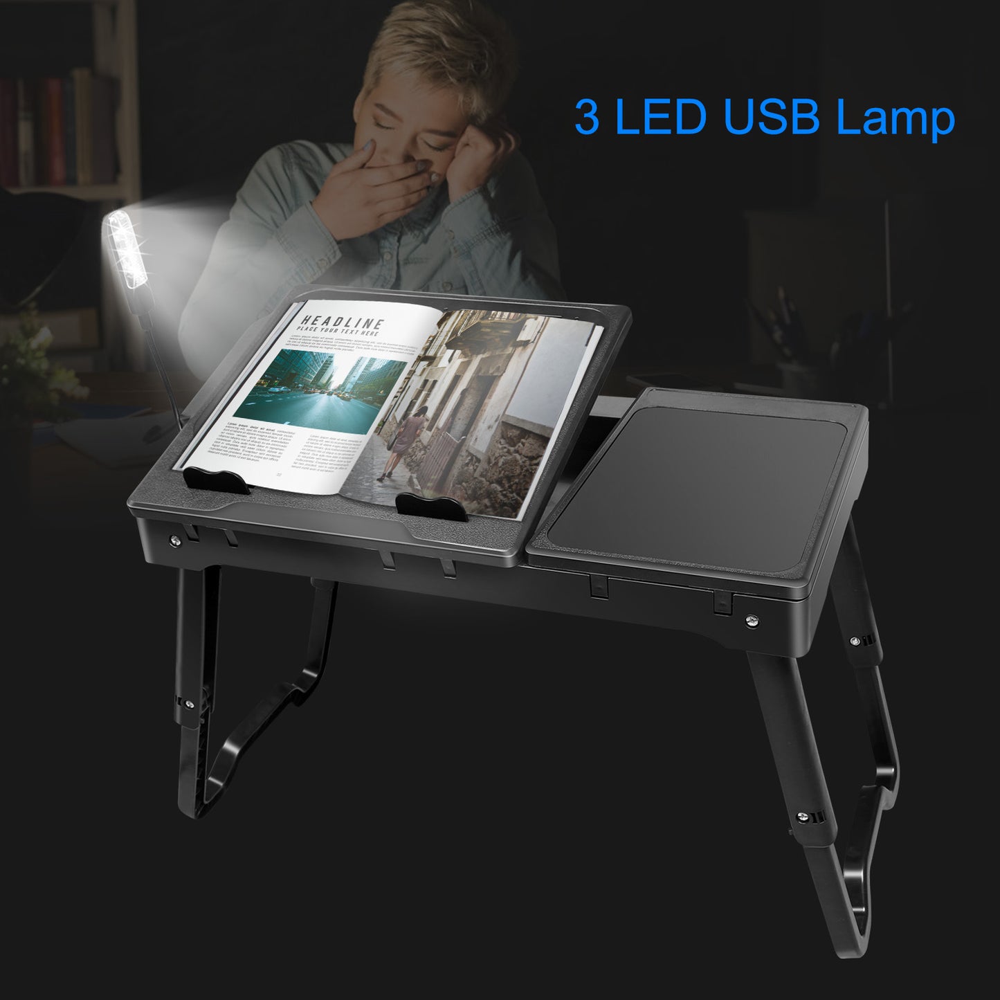 premium foldable laptop desk - SAVE $225