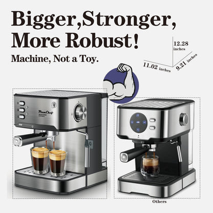 Professional Espresso Maker with Milk Frother - SAVE $291