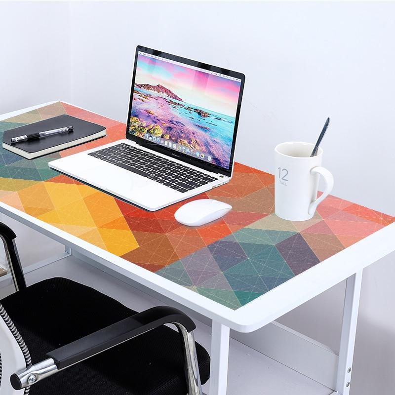 Large Geometric Gaming Mouse Pad – Desk Mat