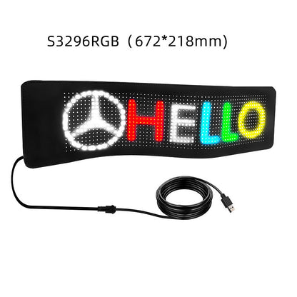 LED Flexible Phone Display – Create Your Own Scrolling Messages