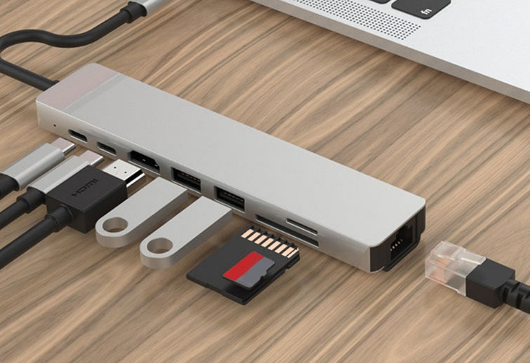 8-in-1 USB-C Hub Docking Station