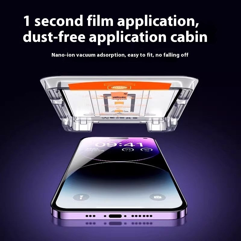 “Privacy Screen Protector for iPhone – Full Coverage, Dust-Free, Easy Application"