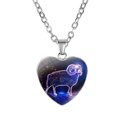 Celestial Heart Zodiac Necklace | Save 10% Today
