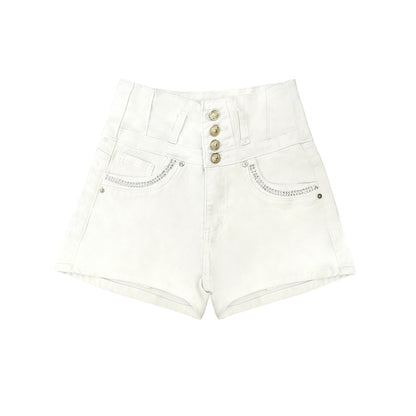 Hot Girl Summer White Denim Shorts – Save 20% Off Today!