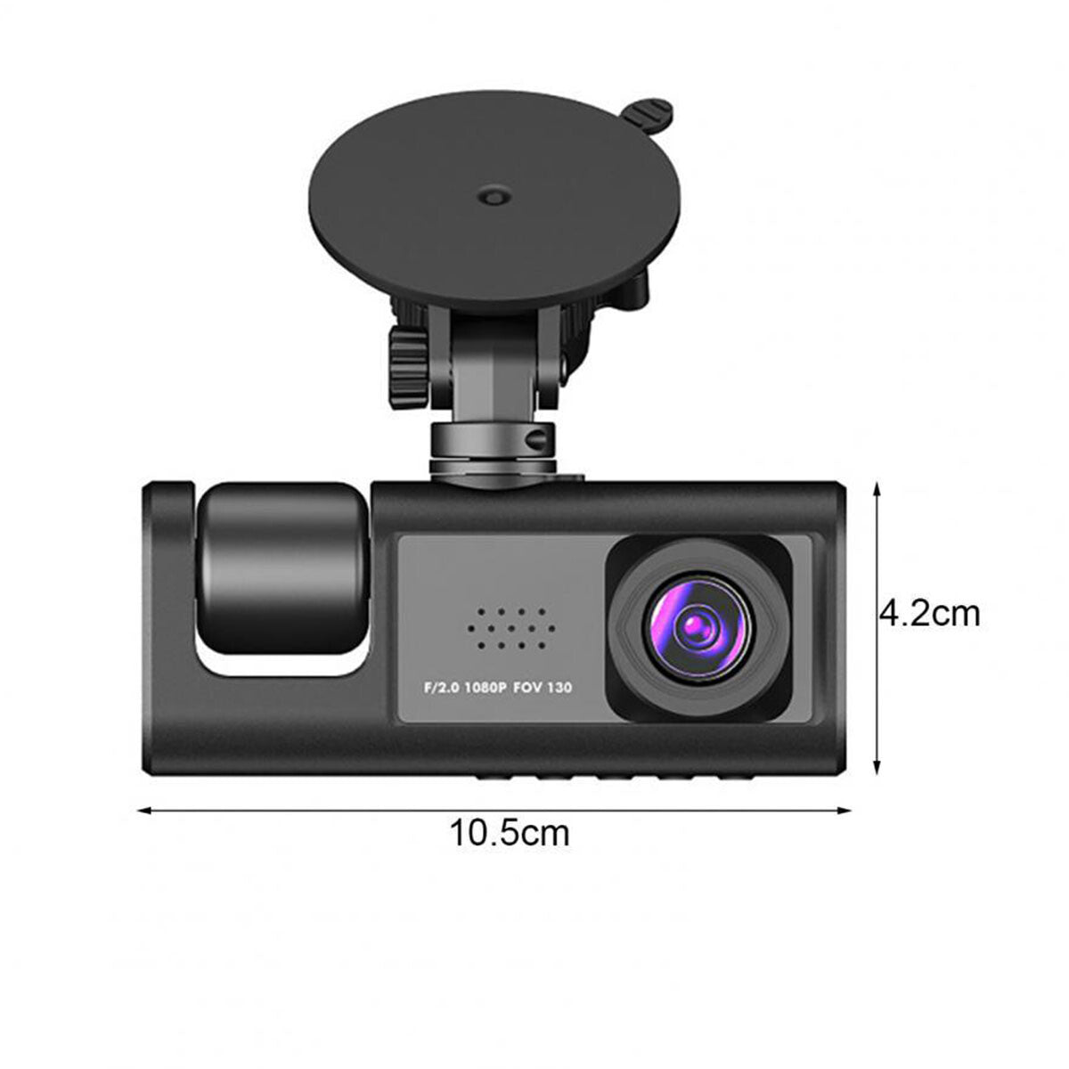Win a 1080P Dual-Lens Car Dash Cam! Front and rear camera video recorder with G-sensor – exclusive giveaway prize only!