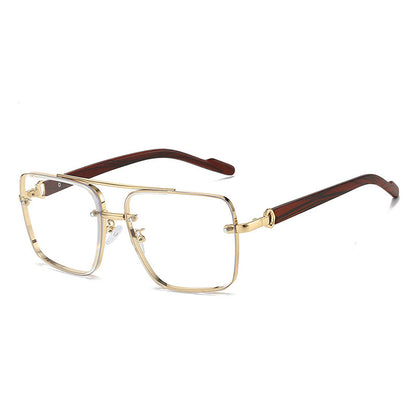 Men’s Dual-Beam Wood Grain Sunglasses - (Save 10% Today!)