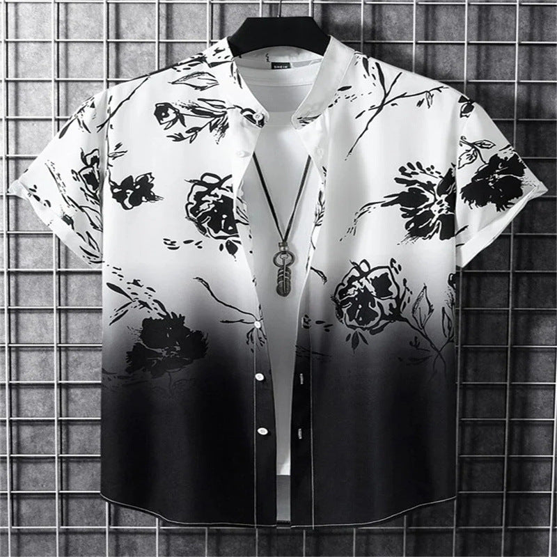 Men’s 3D Printed Hawaiian Beach Shirt – Vibrant Summer Short Sleeve Style | Save 20% Today!
