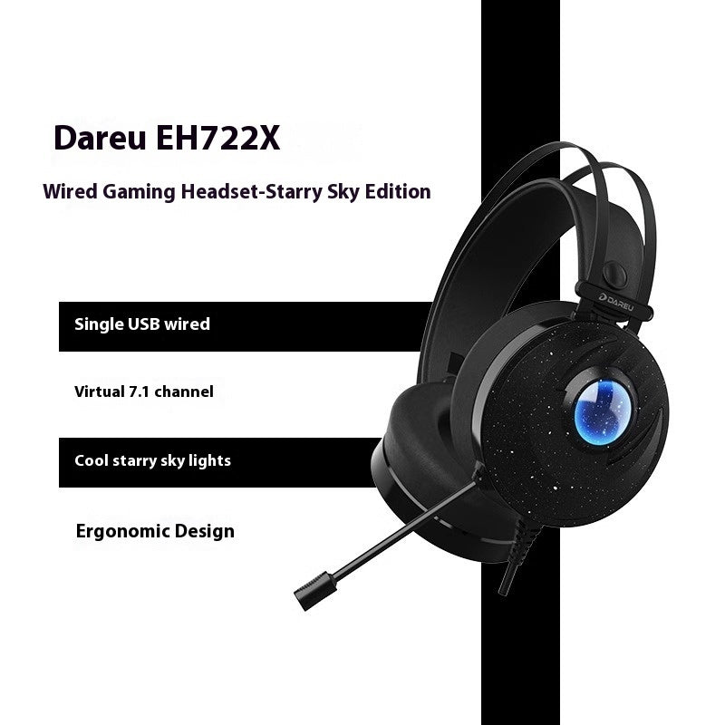 Pro Gaming Wired Headset with Noise Cancelling Microphone