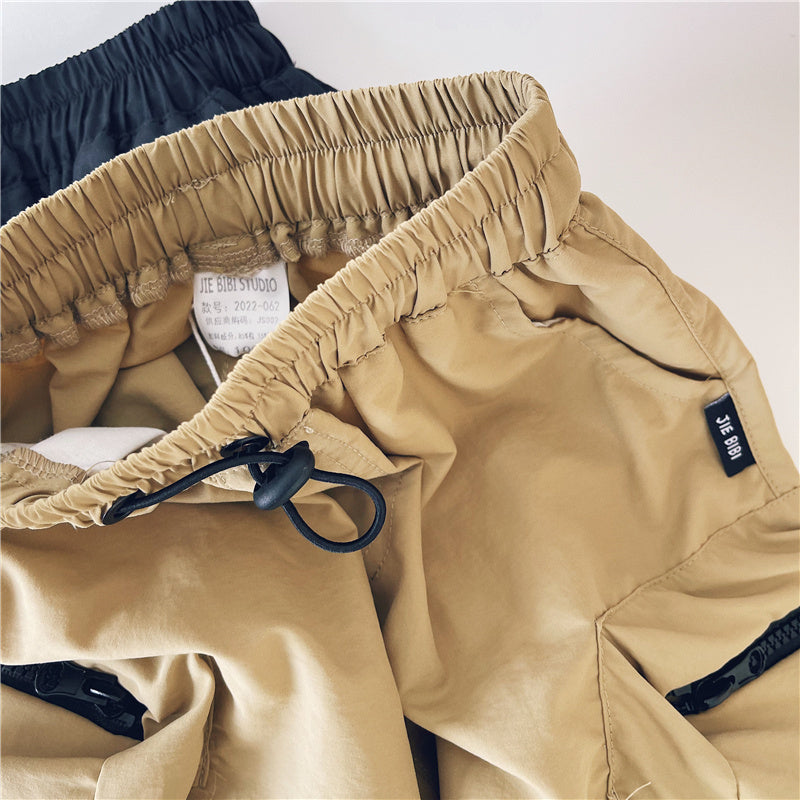 Boys’ Summer Casual Cargo Shorts – Lightweight & Loose Fit | Save 30% Today!