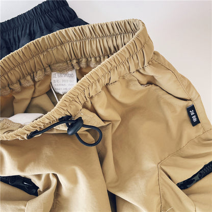 Boys’ Summer Casual Cargo Shorts – Lightweight & Loose Fit | Save 30% Today!