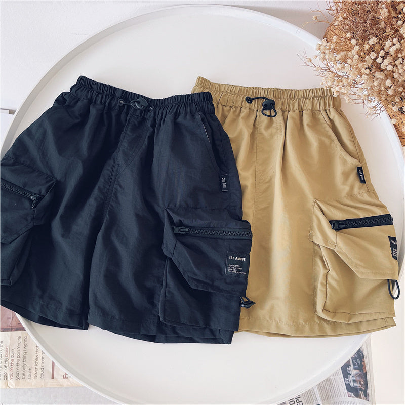 Boys’ Summer Casual Cargo Shorts – Lightweight & Loose Fit | Save 30% Today!