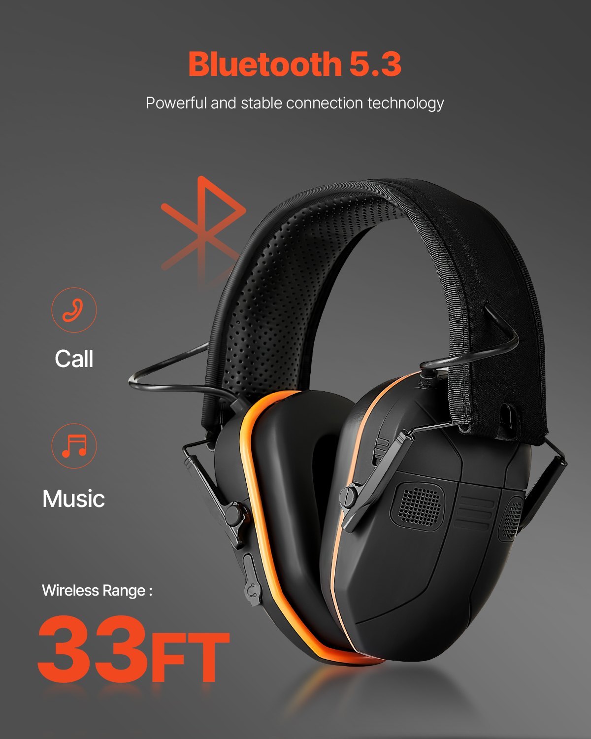 Bluetooth Hearing Protection Earmuffs